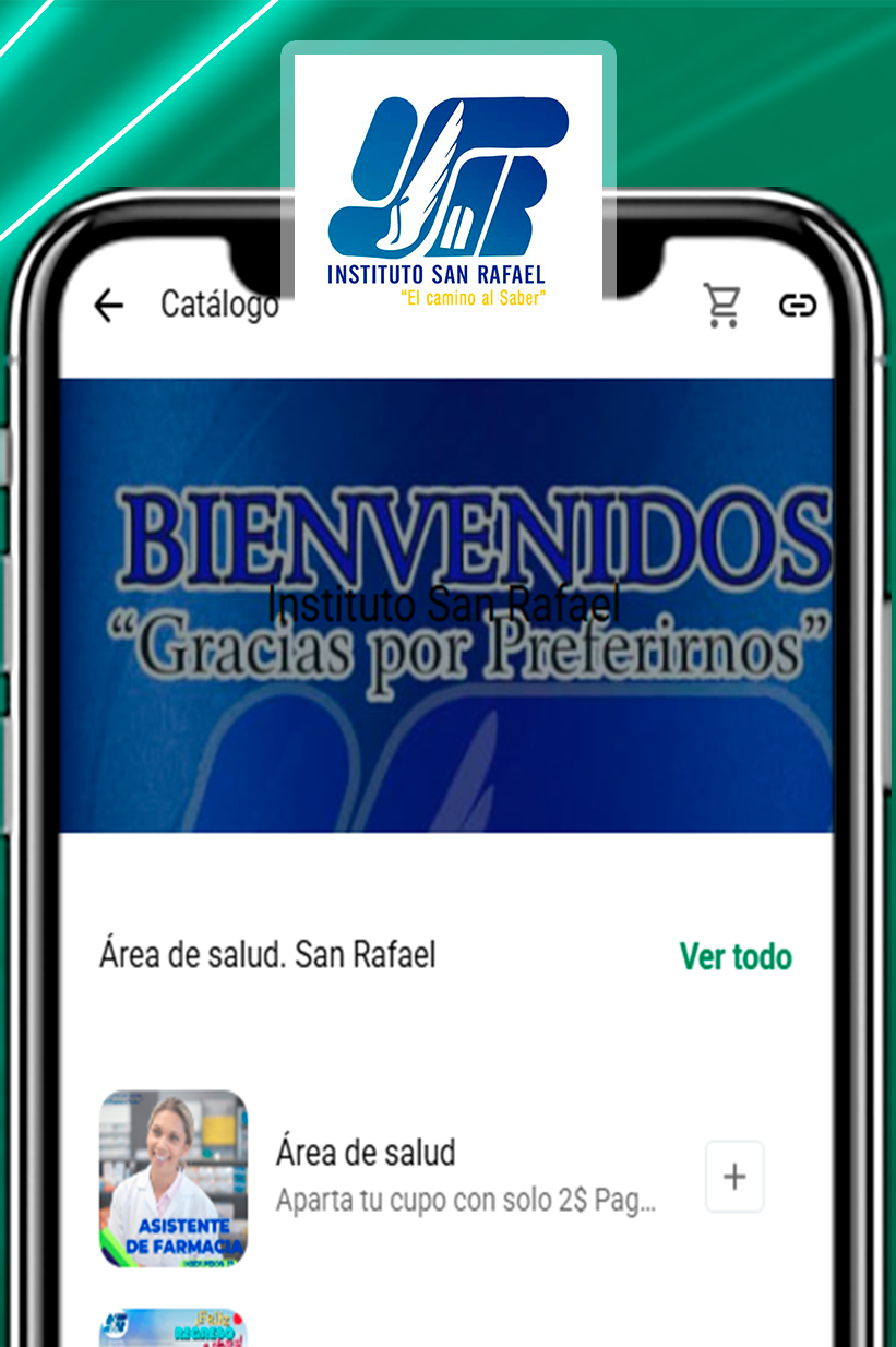 Catálogo Whatsapp - Instituto San Rafael