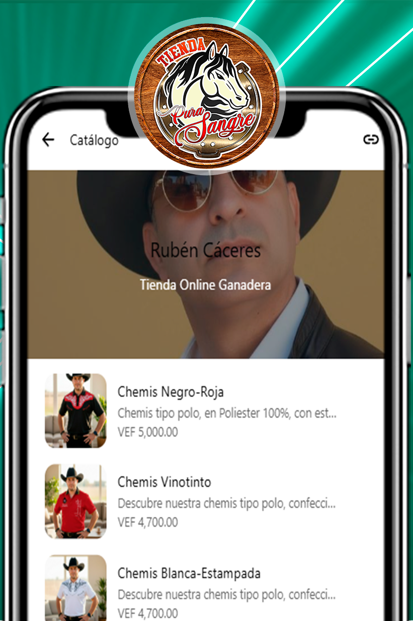 Catálogo Whatsapp - Tienda Pura Sangre